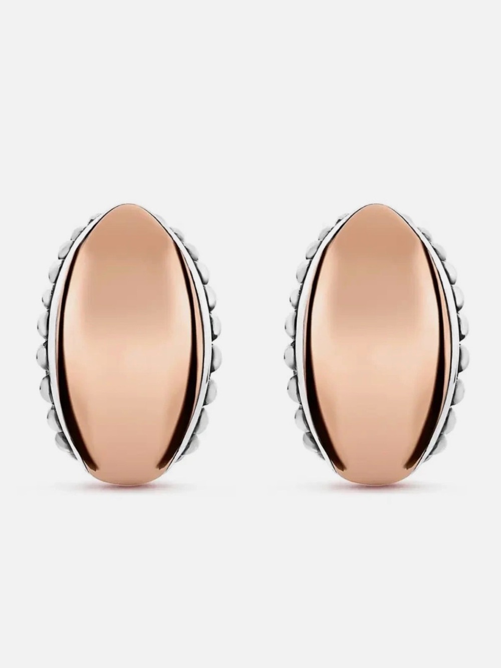 LAGOS High Bar Dome Clip Earrings